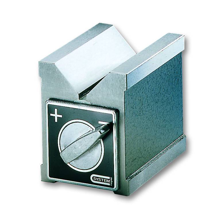 Permanent magnetic prism-shaped blocks