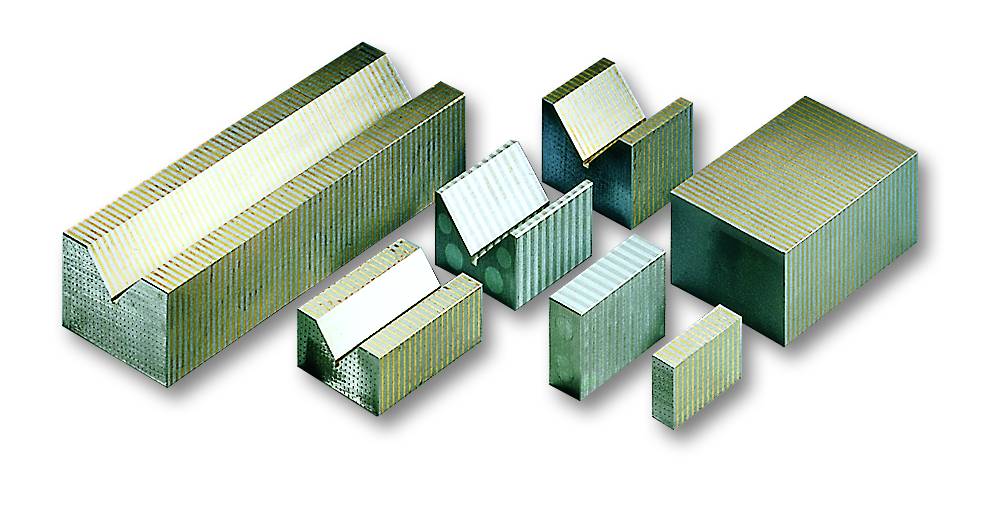 Lamellenblock für Magnet-Spannplatten (Querpolteilung mit Prisma 90 Grad)-MZ04101